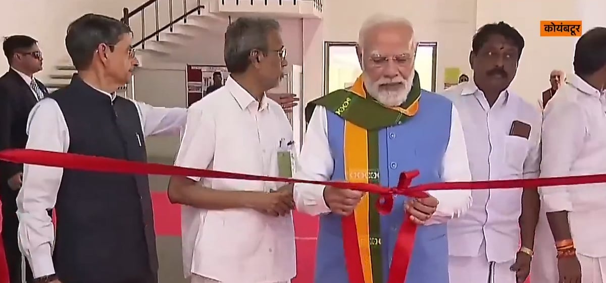 கோவையில் இயற்கை வேளாண் மாநாட்டை தொடக்கிவைத்தார் மோடி!