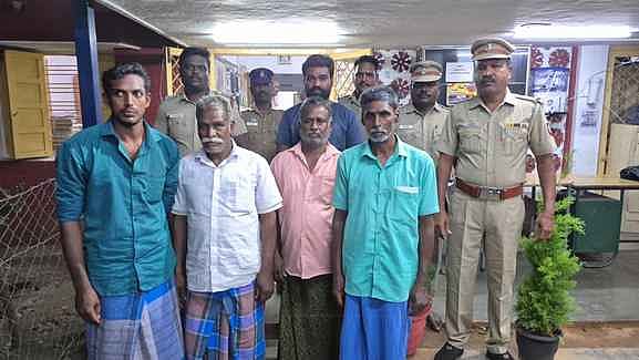 2 வயது பெண் குழந்தையை கடத்திய 5 போ் கைது