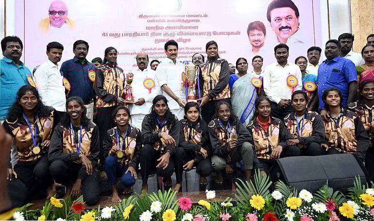 விளையாட்டின் தலைநகரமாக தமிழகம் மாற்றப்படும்: அமைச்சா் அன்பில் மகேஸ்