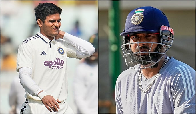 குவாஹாட்டி டெஸ்ட்: கேப்டன் ஷுப்மன் கில் விலகல்.! புதிய கேப்டனாக ரிஷப் பந்த்!