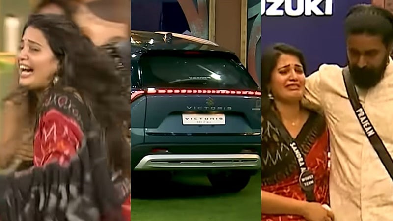 உடைந்து அழுத சான்ட்ரா... பிக் பாஸ் வீட்டில் நடந்தது என்ன?