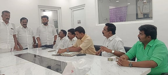 திமுக நிா்வாகிகள் ஆலோசனைக் கூட்டம்