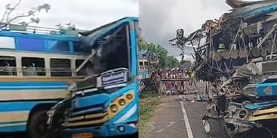 தென்காசி தனியார் பேருந்துகள் மோதல்! விபத்துக்கு என்ன காரணம்?