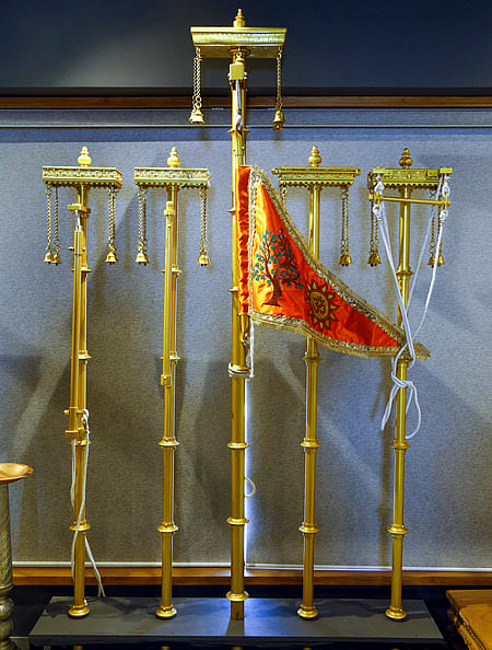 அயோத்தி கோயில் 161 அடி உயர கோபுரத்தில் காவிக்கொடி: பிரதமா் மோடி இன்று ஏற்றுகிறாா்!