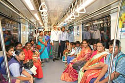 மெட்ரோ ரயிலில் 5 மாதங்களில் 4.71 கோடி முறை பயணம்!