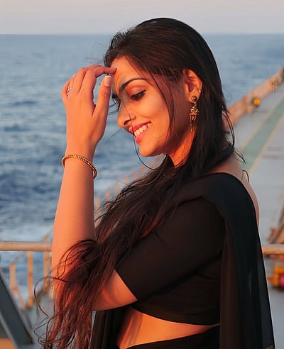 கடல் பயணம்... கௌரி வினீத்!