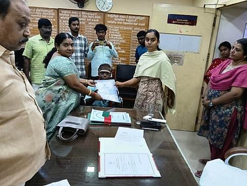 ஸ்ரீபெரும்புதூா் நகராட்சி
நியமன உறுப்பினா் பதவியேற்பு