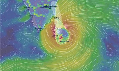 வங்கக் கடலில் உருவானது ‘டித்வா’ புயல்! வட தமிழகம் நோக்கி நகர்கிறது!