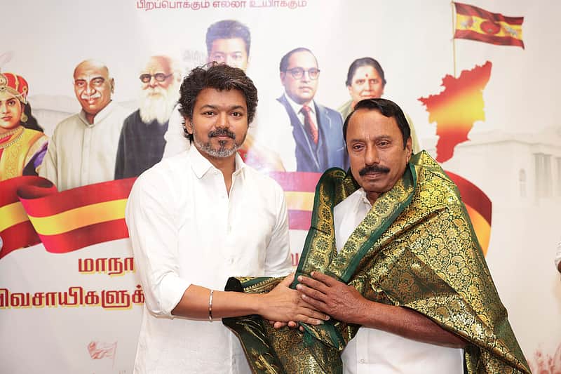 KA Sengottaiyan press meet on joined in TVK