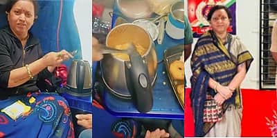 விடியோவால் வந்த வினை! ரயிலில் நூடுல்ஸ் சமைத்த பெண்ணை கண்டுபிடித்த ரயில்வே! 
