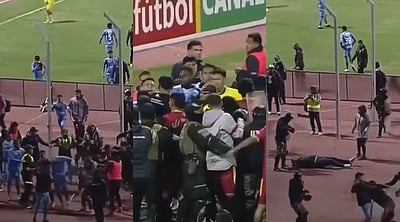 காலிறுதியில் வெடித்த மோதலால் 17 பேருக்கு ரெட் கார்டு..! இந்தாண்டின் மிகப்பெரிய வன்முறை?