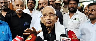 மக்கள் பேராதரவுடன் ஸ்டாலின் மீண்டும் முதல்வராவாா்: கி. வீரமணி பேட்டி