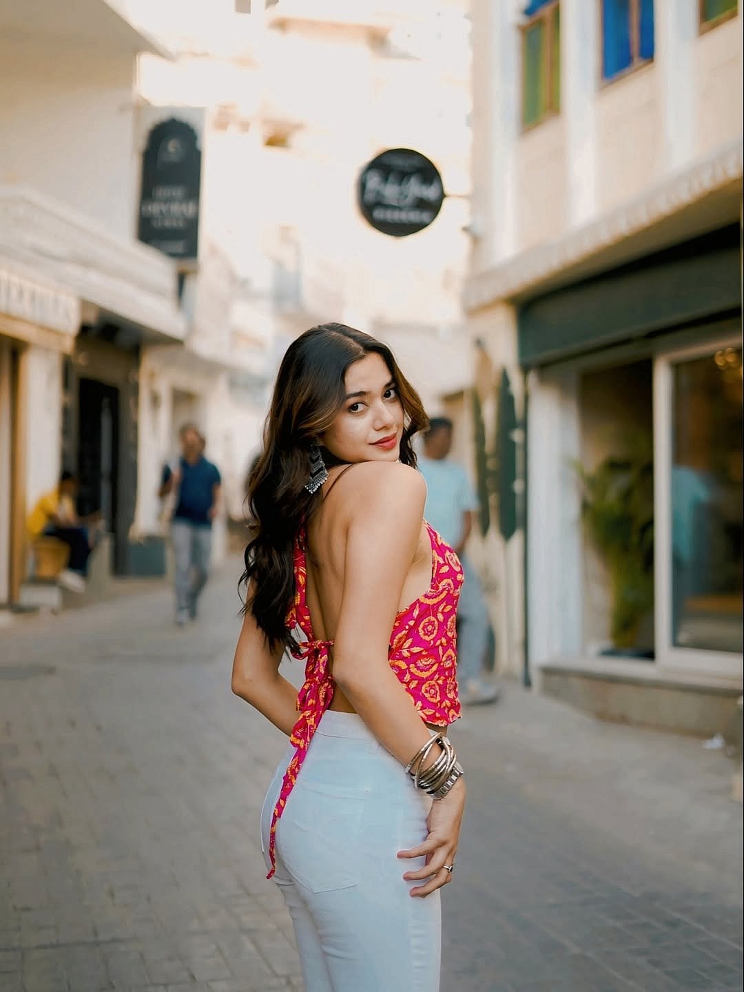 உதய்பூர் வீதிகளில்... ஸ்ருதி!