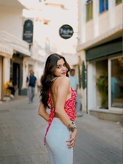 உதய்பூர் வீதிகளில்... ஸ்ருதி!