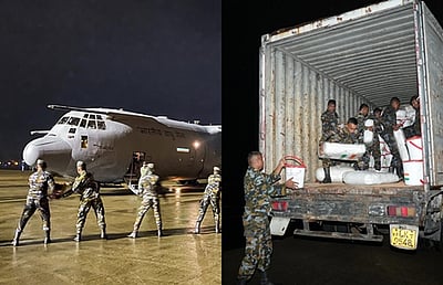 டிட்வா புயல்: விமானம், கப்பல் மூலம் இலங்கைக்கு உதவும் இந்தியா! 