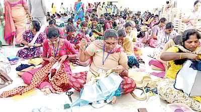 சலிக்காத பயிற்சி... சாதனைக்கான முயற்சி!