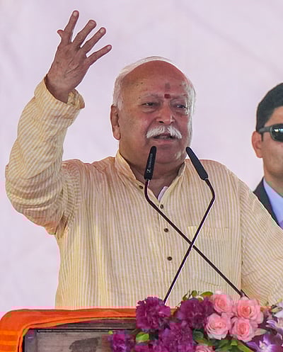 ஆங்கிலேய ஆட்சிக்கு முன் இந்தியா்கள் ஒற்றுமையுடன் இல்லை என்பது தவறான கூற்று: மோகன் பாகவத்!