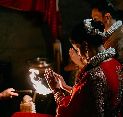 பூதசுத்தி விவாஹ முறையில் நடைபெற்ற சமந்தா திருமணம்!