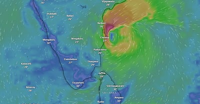 சென்னை, புறநகரில் 2 நாள்களுக்கு மழை! புதன் வரை நீடிக்கும் புயல் சின்னம்!