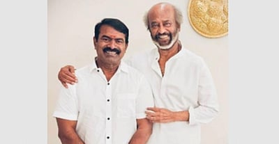 'வாழ்நாள் சாதனையாளர்' விருதுபெற்ற ரஜினிகாந்துக்கு சீமான் வாழ்த்து  