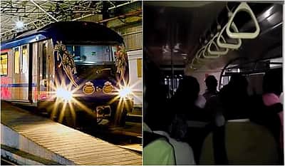 தொழில்நுட்ப கோளாறால் நடுவழியில் நின்ற மெட்ரோ ரயில்... பயணிகள் சிக்கித் தவிப்பு!
