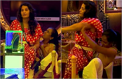 பிக் பாஸ் 9: மீனவப் பெண் சுபிக்‌ஷாவை தாக்கும் நடிகை சான்ட்ரா!