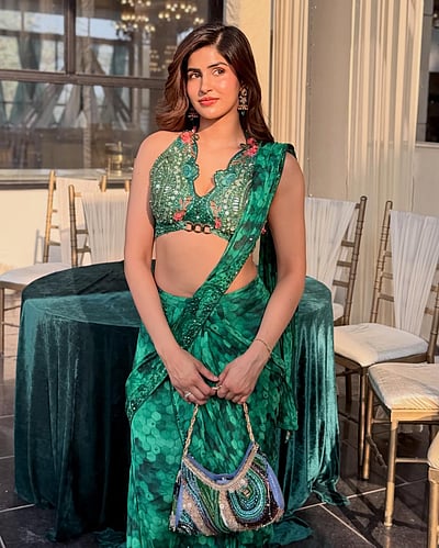 மரகதப் புறா... சாக்‌ஷி மாலிக்!