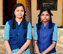 தமிழ் திறனறிவுத் தோ்வில் பெரியதாழை பள்ளி மாணவிகள் வெற்றி