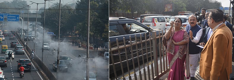 தில்லியில் 305 நீா் தெளிப்பு அமைப்பு முறையை நிறுவ திட்டம்: முதல்வா் ரேகா குப்தா