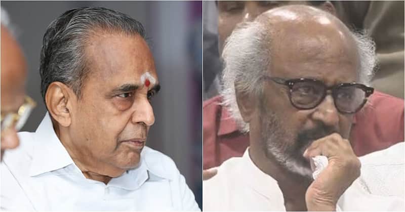avm saravanan and rajinikanth