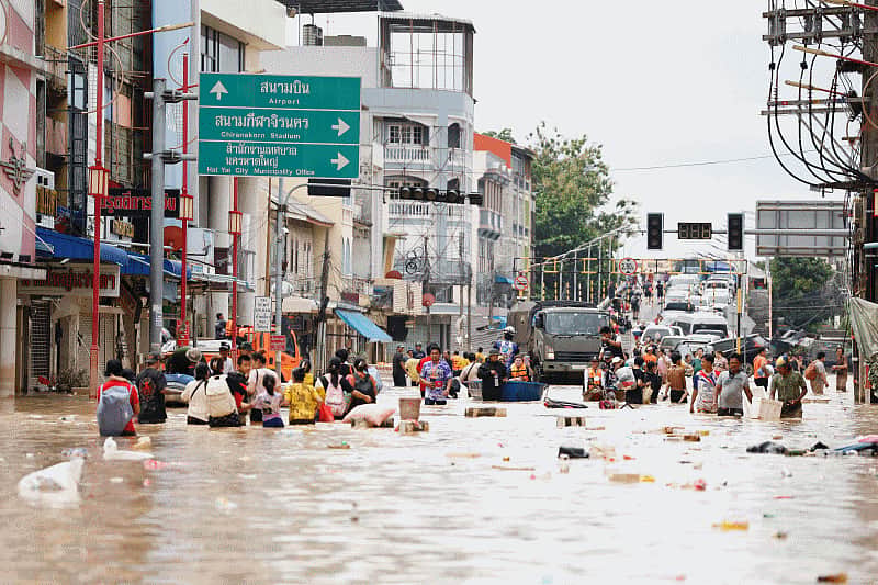 Deadly Asian floods are no fluke. They’re a climate warning, scientists say