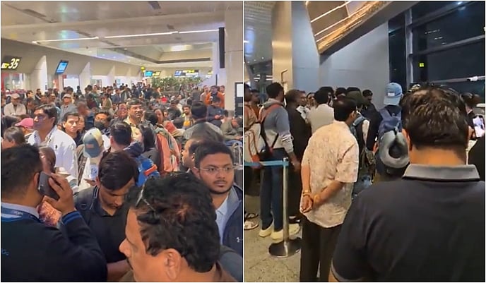 சிக்கலில் இண்டிகோ! காத்திருக்கும் பயணிகளால் திணறும் விமான நிலையங்கள்!