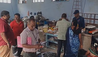 நெல்லையில் 6 அல்வா கடைகளுக்கு சீல்! 1 டன் தரமற்ற அல்வா பறிமுதல்!