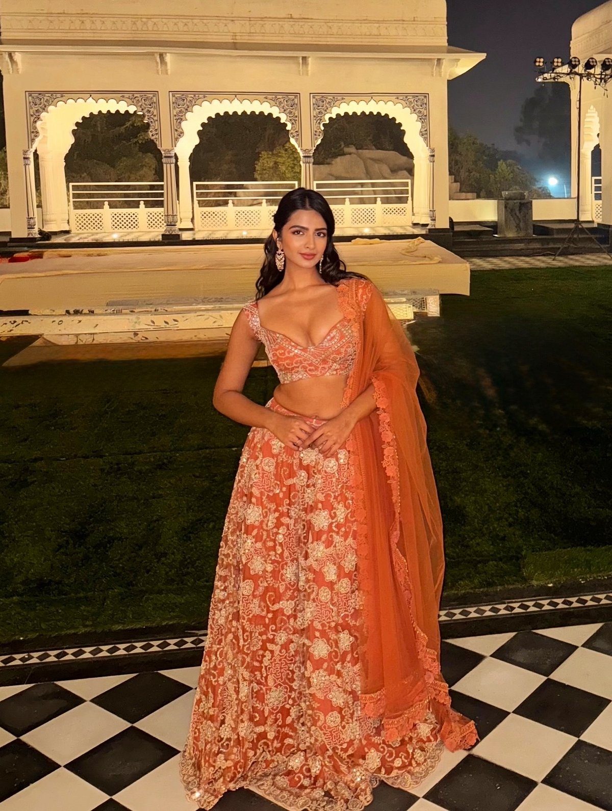 இசையிரவின் நடனம்... ஸ்ருதி சௌகான்!