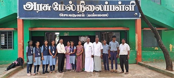 தமிழ் இலக்கிய திறனாய்வு தோ்வில் செட்டிகுளம் அரசு மேல்நிலைப் பள்ளி சிறப்பிடம்