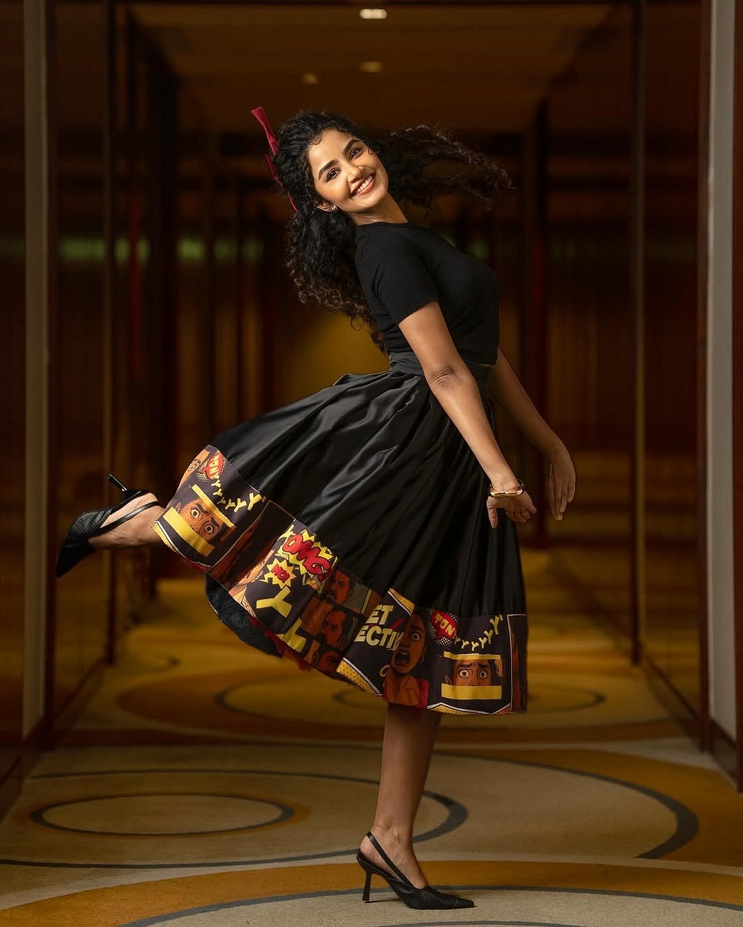 பறவையே... அனுபமா பரமேஸ்வரன்!