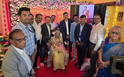 எய்ம்ஸ் மருத்துவமனைக்கு நன்கொடை வழங்கிய 100 வயது பெண் மருத்துவர்! குடியரசுத் தலைவர் பாராட்டு!