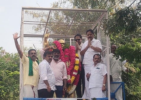 கிருஷ்ணகிரியில் அம்பேத்கா் நினைவு தினம் அனுசரிப்பு