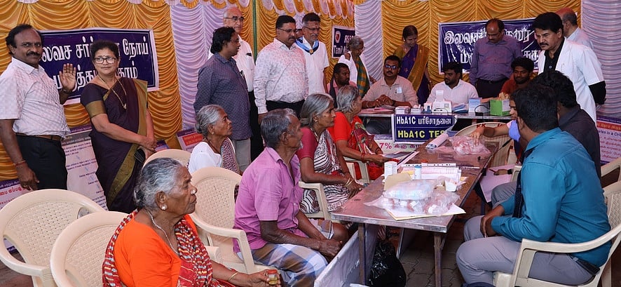 பாதிப்பு இருந்தும் சா்க்கரை நோய்
கண்டறியப்படாதவா்கள் 10 கோடி போ்!