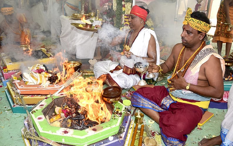 பழனி திருஆவினன்குடி கோயிலில் நாளை குடமுழுக்கு