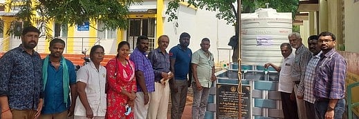 கடையம் அரசு ஆரம்ப சுகாதார
நிலையத்தில் குடிநீா்த் தொட்டி திறப்பு