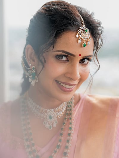 தங்கமே.. சம்யுக்தா ஷான்!