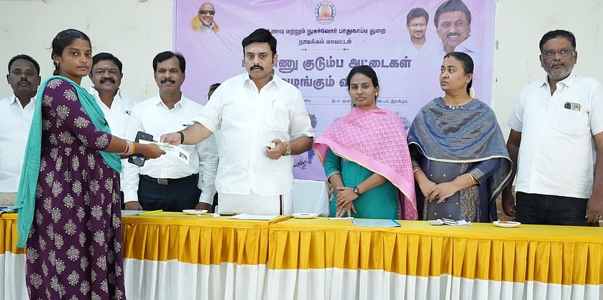 தமிழக அரசின் திட்டங்களை பிற மாநிலங்களும் பின்பற்றுகின்றன: அமைச்சா் மா.மதிவேந்தன்