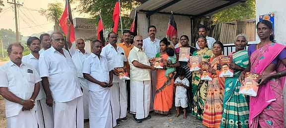 சிங்கவரத்தில் என் வாக்குச்சாவடி வெற்றி வாக்குச்சாவடி பரப்புரை