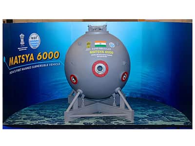 நாட்டின் முதல், மனித ஆழ்கடல் திட்டம் மத்ஸ்யா-6000 முன்னேற்றம்!