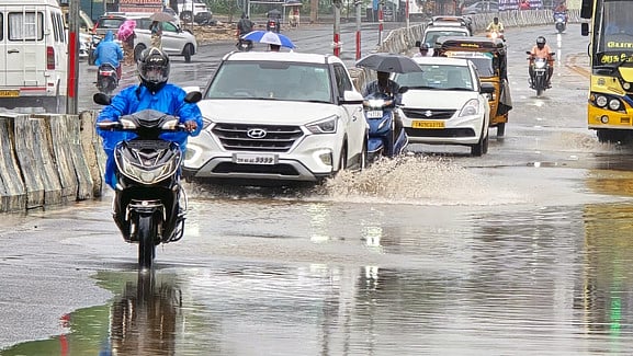 ராமேசுவரத்தில் மீண்டும் மழை