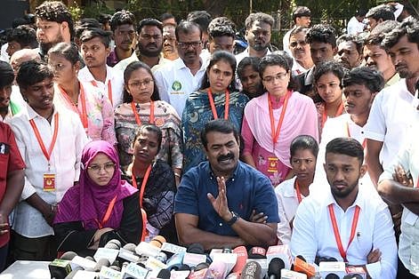 பாஜக வளர திமுகவே காரணம்: சீமான்