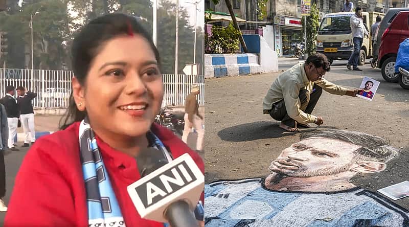 A Messi fan, a fan who draws Messi's image.