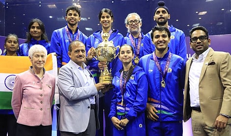 உலகக் கோப்பை ஸ்குவாஷ்: இந்தியா சாம்பியன் வரலாறு படைத்தது!