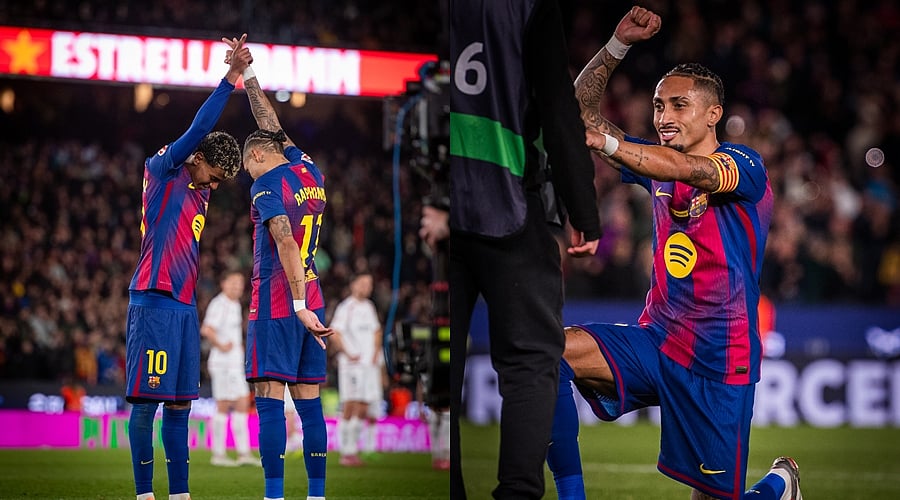 ரஃபீனியா அசத்தலால் வென்ற பார்சிலோனா..! ரியல் மாட்ரிட் பயிற்சியாளருக்கு கூடுதல் அழுத்தம்!